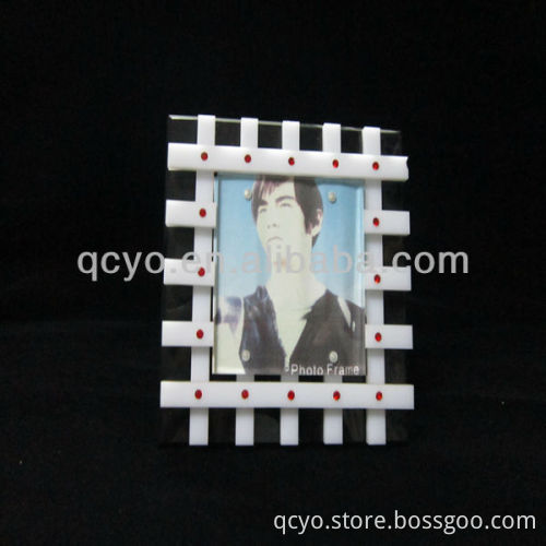 silicone 2.5inch photo frame soft plastic magnet photo frame